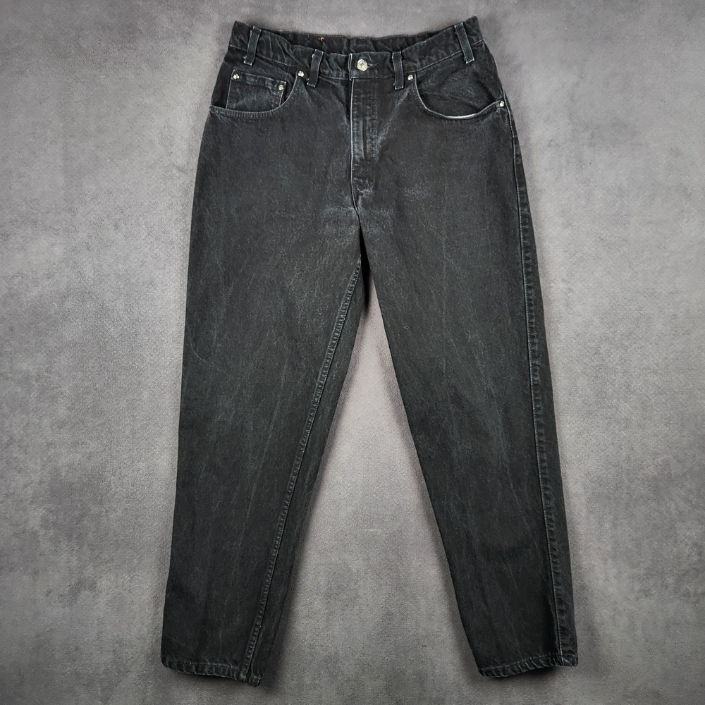 Levis 545 Loose‎ Fit Jeans Mens 34x32 Black Vintage 90s  Orange Tab Made in USA
